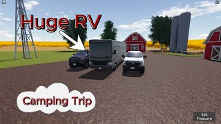 👀 Roblox Roleplay Huge RV camping trip on Greenville 👀 [upl. by Drahnreb]