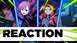 Fullmetal Alchemist x Toaru IF Collab PV Reaction [upl. by Alracal181]