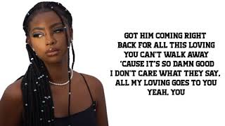 Justine Skye  Intruded Lyrics [upl. by Atinaw186]