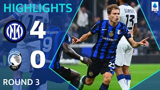 InterAtalanta 4  0  Highlights amp Goals  Serie A 202425 [upl. by Ddarb]