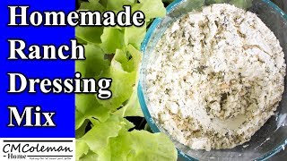 DIY Dry Ranch Salad Dressing Mix [upl. by Burrus]