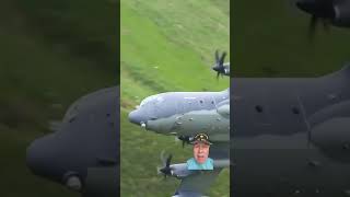 Dafydd Phillips Photography shout out for this MC130 video going through the Mach Loop of Wales [upl. by Niloc731]