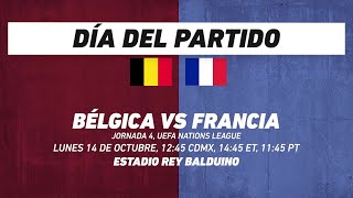 Bélgica vs Francia frente a frente Futbol [upl. by Tdnarb]