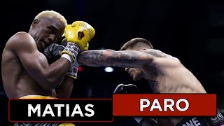 Subriel Matias vs Liam Paro Boxing Highlights  15 June 2024 [upl. by Ennagroeg]