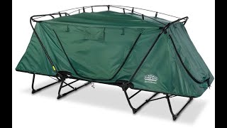 Kamp Rite Oversized Tent Cot setup [upl. by Spiros]