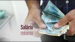 O salário mínimo atende às necessidades do povo brasileiro [upl. by Ymmaj]