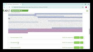 How to find genomic CDS and protein sequence on phytozome [upl. by Ellerad]