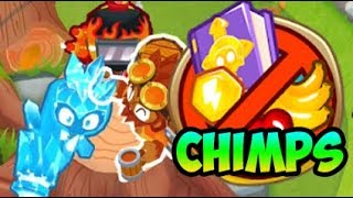 Bloons TD 6  Tree Stump CHIMPS MODE [upl. by Kelsi]