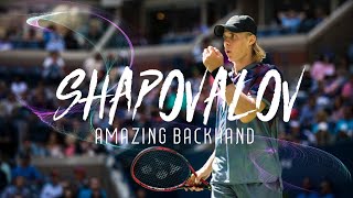 DENIS SHAPOVALOV  OneHanded BACKHAND  FullHD [upl. by Amihc]