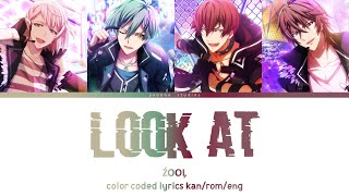 ŹOOĻ  LOOK AT kanromeng color coded lyrics [upl. by Alemat]