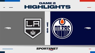 NHL Game 2 Highlights  Kings vs Oilers  April 24 2024 [upl. by Farmelo]