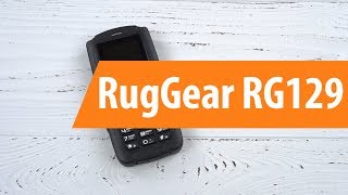 Распаковка RugGear RG129  Unboxing RugGear RG129 [upl. by Ogilvy139]