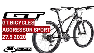 GT Bicycles Aggressor Sport 275 2020 360 spin bike review [upl. by Tavey220]