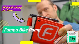 Fumpa Bike Pump Review Minimalist Pump for Travel [upl. by Euqinamod]