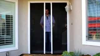 Stowaway Retractable Screen Doors by Classic Improvement Products [upl. by Rodl]