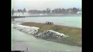 April Fools Flood 1987  SkowheganMadison Maine [upl. by Nehpets]