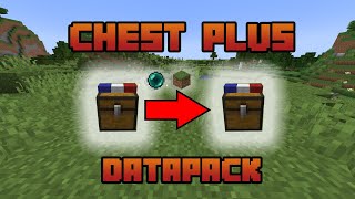 Chest Plus Datapack Showcase  Minecraft 1171  By TheCarotte and BananaRedPanda [upl. by Adnarrim]