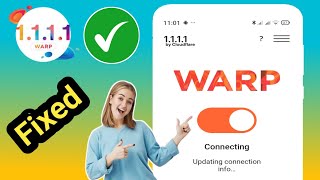 Fix 1111 vpn not connecting  1111 vpn connection problem 2024  cloudflare warp not connecting [upl. by Akenor]