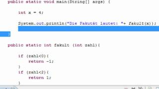 Unterschied Rekursion und Iteration  Java 1036 [upl. by Akemehc759]