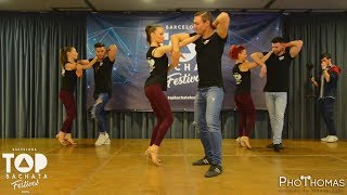 Andrea amp Silvia Toxic  Top Bachata Festival 2018 [upl. by Emmer]