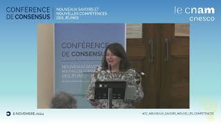 Ariane Fréhel Cnam  CC nouveaux savoirs amp nouvelles compétences des jeunes [upl. by Aicyla]