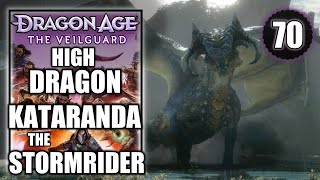 Dragon Age The Veilguard  Kataranda the Stormrider High Dragon Boss Fight  Walkthrough Part 70 [upl. by Elakram]