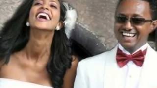 Teddy Afro Wedding  Kaba  ካባ   Teddy with Amleset [upl. by Sly]