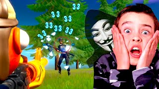 ¡ME ENCUENTRO UN HACKER EN UNA PARTIDA DE FORTNITE [upl. by Vivianna203]