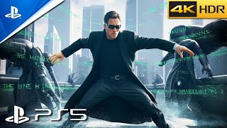 THE MATRIX PS5 Realistic ULTRA Graphics Gameplay 4K 60FPS [upl. by Chandless]