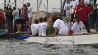 Drachenboot Taufe beim DUYC Duisburg [upl. by Olrac]