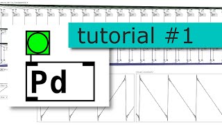 Pure Data programming fundamentals Tutorial 01 ENG  How to get started with Pd [upl. by Akinorev28]