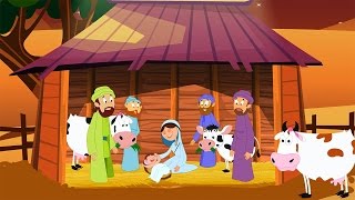 Away in a Manger with Lyrics  Christmas Carols [upl. by Retsila]