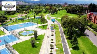 VOLANDO EN DRONE 4K  BOGOTA PARQUE POLIDEPORTIVO CIUDADELA COLSUBSIDIO [upl. by Meta572]