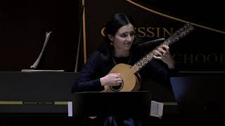 Gaspar Sanz  Canarios Marina Belova  baroque guitar [upl. by Widera105]