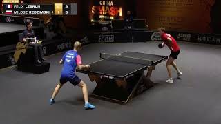 Felix Lebrun vs Milosz Redzimski  MS R64  WTT China Smash 2024  Intense Table Tennis Battle [upl. by Aba]