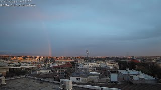 TIMELAPSE  ROMA BATTERIA NOMENTANA  21112019 [upl. by Aitat]