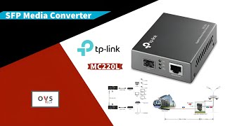 TpLink MC220L Gigabit SFP Fiber Optic Media Converter Solution For CCTV Installation [upl. by Aselehc]