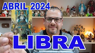 LIBRA ♎️ ABRIL 2024 RUEDA ASTROLOGICA [upl. by Teerell]