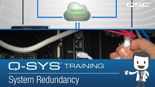 QSYS System Redundancy QSC Innovations [upl. by Ocramed175]