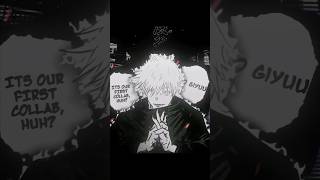 The best jjk fight🥶🔥 GOJO VS SUKUNA  JJK  ANIMEMANGA EDIT Collaboration Edit  Giyuuuam [upl. by Nahem]