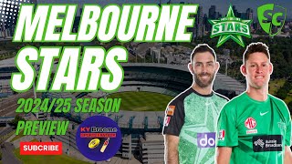 Melbourne Stars  BBL SuperCoach Team Preview 2425 [upl. by Dnomaid]