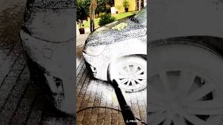 Foam wash using Dish wash liquid  Karcher K2 Compact  Volkswagen TIGUAN [upl. by Handal452]