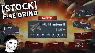 STOCK F4E Phantom Experience🔥 Worst plane in this BR💀Im getting wrecked every game [upl. by Atteuqnas]