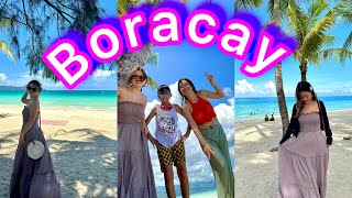 First time in Boracay Philippines 🇵🇭 🇳🇵finally in Boracay  beach tour  with my Filipino friends [upl. by Ardnekan]