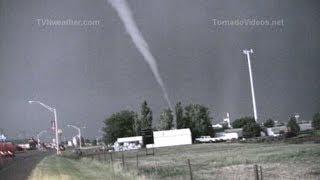 Damaging Russell Kansas tornado [upl. by Fawna879]