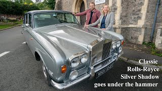 Vintage RollsRoyce with famous first owner set to go up for auction [upl. by Lali664]