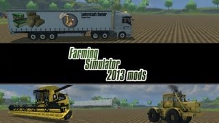 Farming Simulator 2013 Mod Spotlight  Silage Trailer Pack [upl. by Sillihp35]