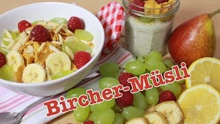 Mein BircherMüsli Rezept  Gesundes Frühstück ganz einfach  Melodie ♥ [upl. by Chelsy966]