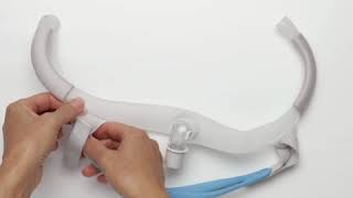 ResMed AirFit™ N30i  Taking apart your nasal cradle CPAP mask [upl. by Sadie355]