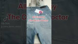 £1000 Amiri Jeans For Repairing Before amp After Results by The Denim Doctor amiri fashion lux [upl. by Llehcam699]